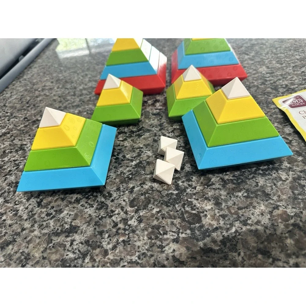 Nocky Changeable Bricks Towers Montessori Toy Stacking Tower Toy‎